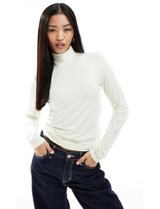 ONLY roll neck top in off white