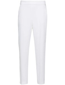 PINKO high-waist slim-fit trousers - White
