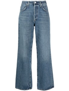 Don't Think Twice DTT Veron relaxed fit mom jeans in mid blue wash