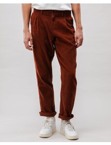 Brava Fabrics Corduroy Pleated Pants Copper - 100% (Organic) Cotton