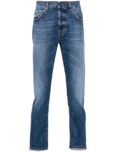 DONDUP Icon mid-rise straight-leg jeans - Black