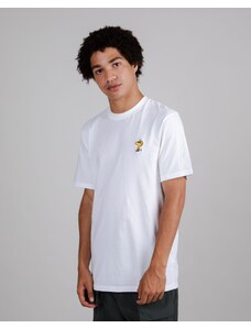 Brava Fabrics Peanuts Sunny Woodstock Regular T-Shirt White - 100% Organic Cotton