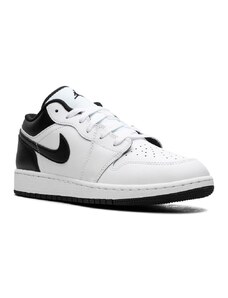 Jordan Kids Air Jordan 1 Low "White/Black" sneakers
