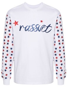 RASSVET logo-print cotton T-shirt - White