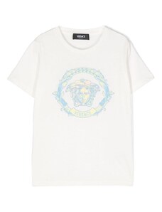Versace Kids Medusa Head-motif T-shirt - White