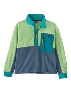 Patagonia Kids Microdini 1/2 Zip fleece shirt - 100% recycled polyester