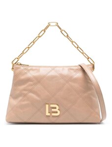 Bimba y Lola quilted leather tote bag - Brown