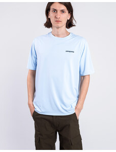 Patagonia M's Cap Cool Daily Graphic Shirt - Waters Boardshort Logo: Chilled Blue