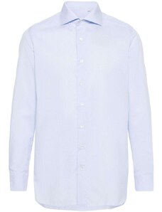 100HANDS striped cotton shirt - Blue