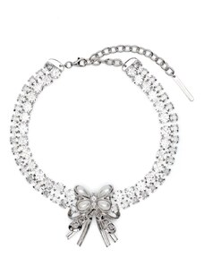 SHUSHU/TONG butterfly-motif necklace - Silver