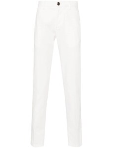 Boggi Milano panama tapered trousers - White