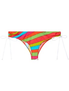 PUCCI Iride-print bikini bottoms - Red