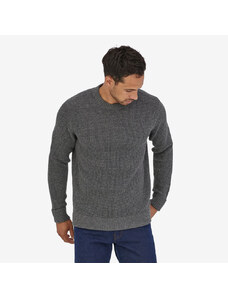 Patagonia Men's Recycled Wool-Blend Sweater in Hex Grey