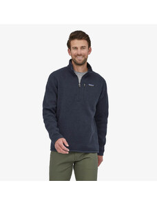 Patagonia Men's Better Sweater 1/4-Zip Fleece in New Navy