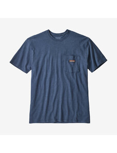 Patagonia Men's Work Pocket T-Shirt in Stone Blue