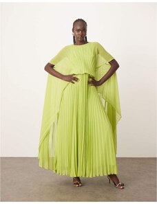 Liquorish Maternity Y.A.S. Petite gingham puff sleeve mini smock dress in  sage-Green - GLAMI.eco