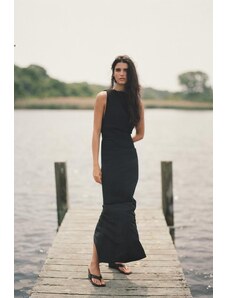 ZARA ZW COLLECTION LIMITED EDITION HALTER DRESS Black XS - GLAMI.eco
