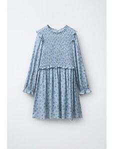 knee length dresses for ladies Renaissance Renaissance loose fit cotton dress RNS-LILY-BLACK