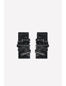 ZARA STUDDED LEATHER BELT Black 34 - GLAMI.eco display picture 1