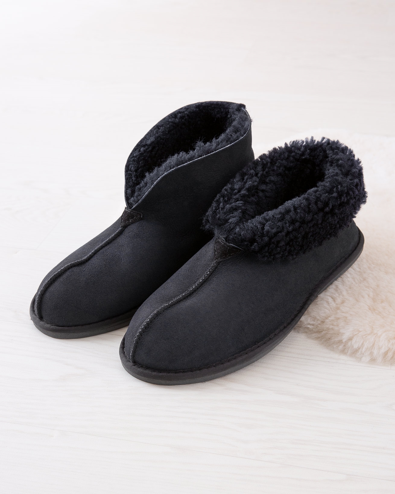 celtic sheepskin slippers