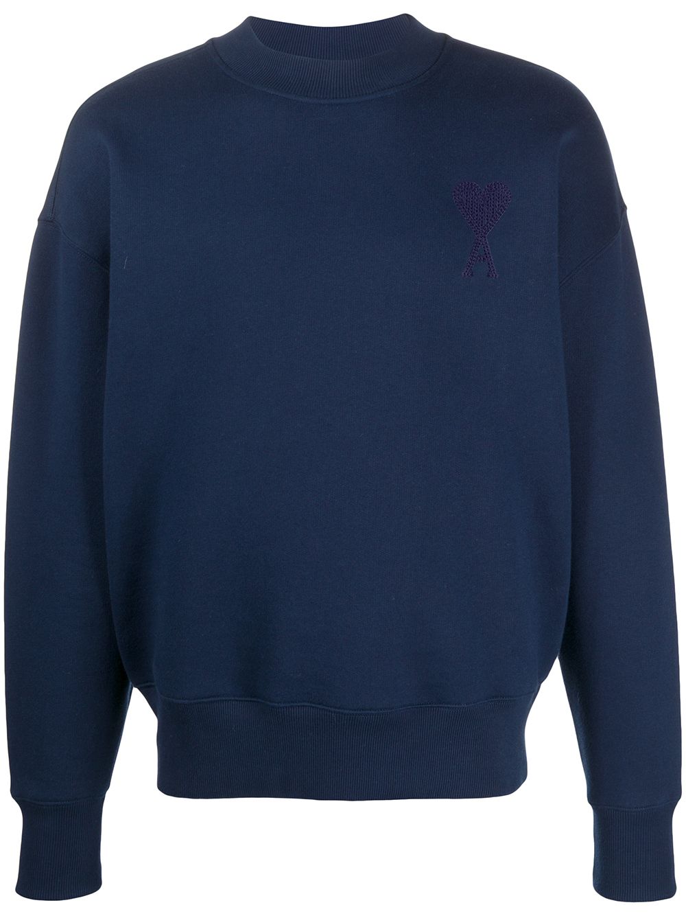 ami blue sweatshirt