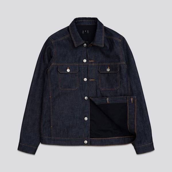 The Raw Denim Jacket Asket Glami Eco