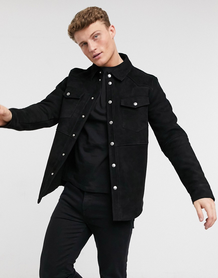 selected homme suede jacket