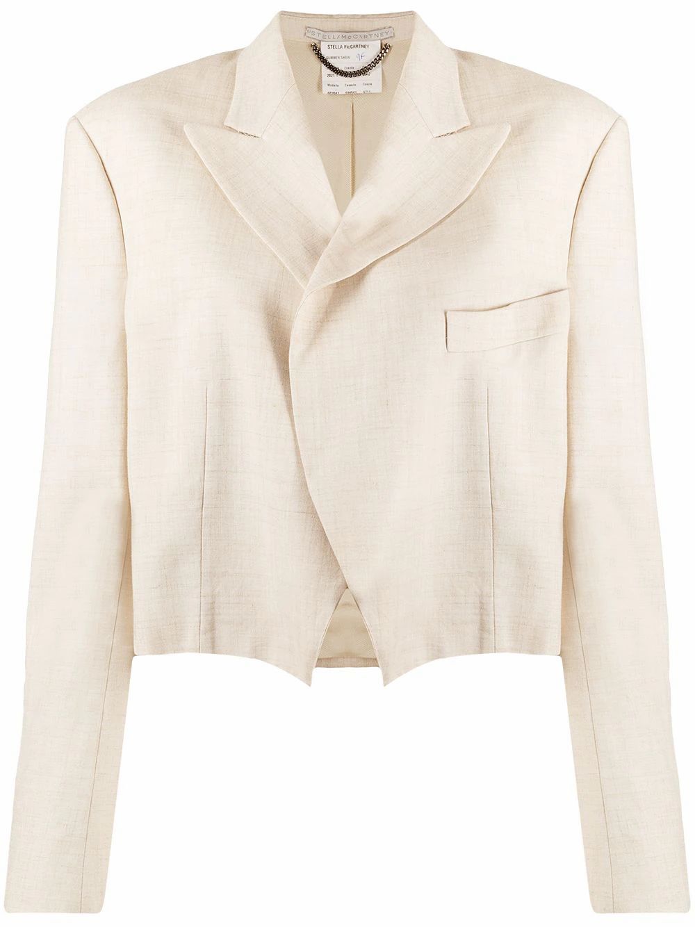 stella mccartney white blazer
