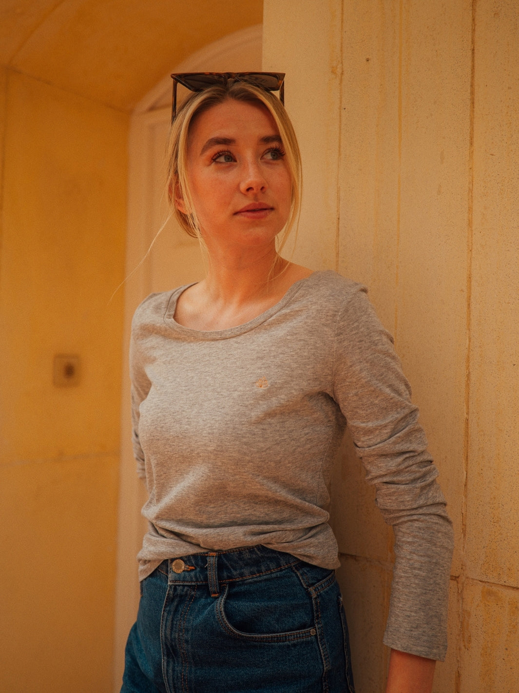 Zdravé tričko.cz Dámské tričko Harmony šedé