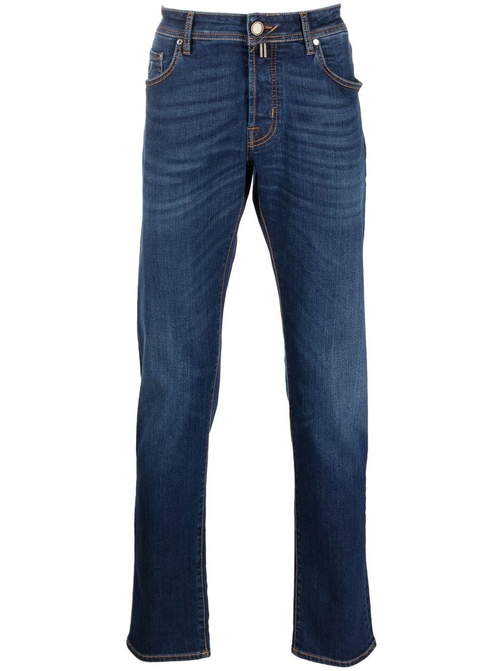 Jacob Cohën faded straight-leg jeans - Blue