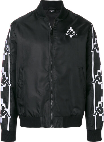 Marcelo Burlon County of Milan Kappa bomber jacket - Black - GLAMI.eco