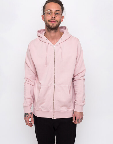 faded pink hoodie