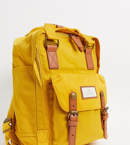 doughnut macaroon backpack mustard