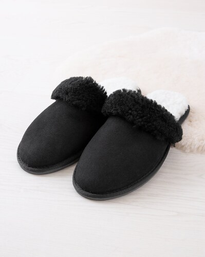 mens mule slippers size 9