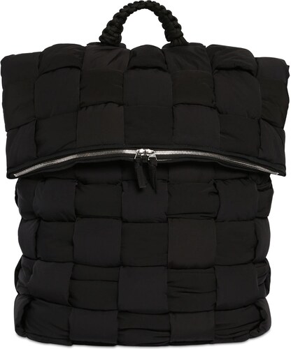 Padded Nylon Backpack - GLAMI.eco