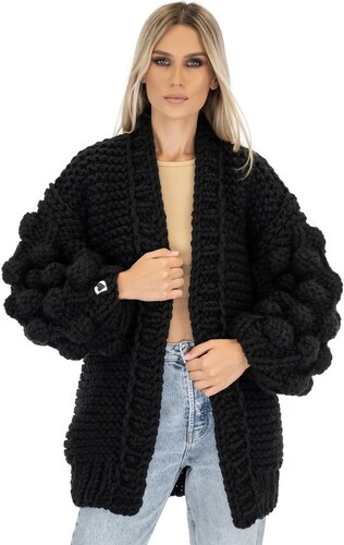 Mums Handmade Bubble Sleeve Cardigan 