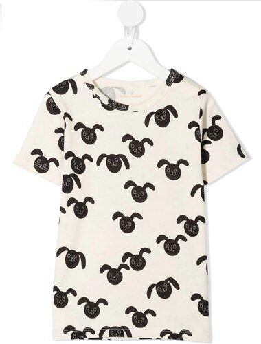 Mini Rodini rabbit-print T-shirt 