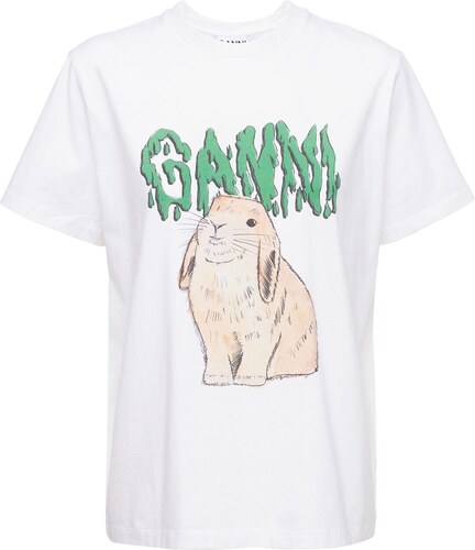 ganni bunny shirt