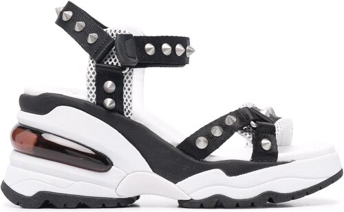 studded chunky sandals