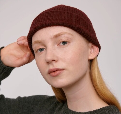 Recycled Cashmere Beanie | Organic 