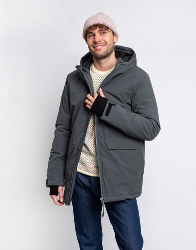 Revolution Utility Jacket grey - GLAMI.eco