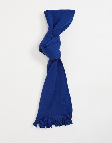 hugo boss navy scarf