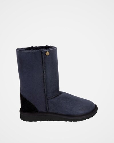 ladies navy boots size 3