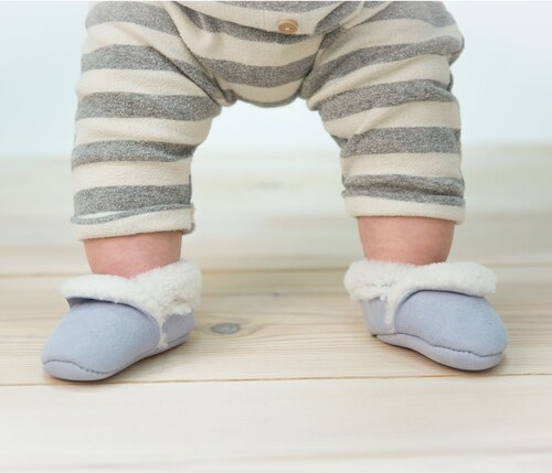 sheepskin pram shoes