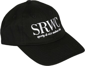 Sporty \u0026 Rich Logo Embroidered Baseball 