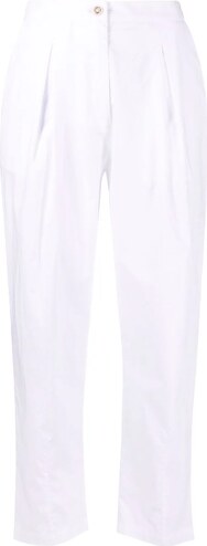 PINKO high-waisted cropped trousers 