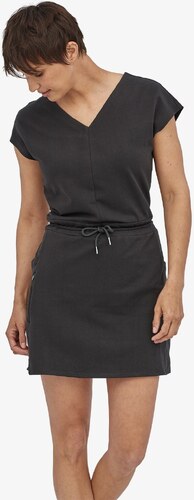 Organic Cotton Roaming Dress, Black 