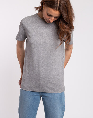 Organic Basics Organic Cotton Tee Grey 