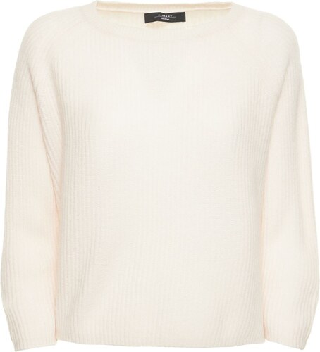 Womens Clothing Jumpers and knitwear Jumpers Grey Weekend by Maxmara leandra Cashmere Sweater in Grey 