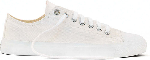 Etiko Low Cut Sneakers, All White 